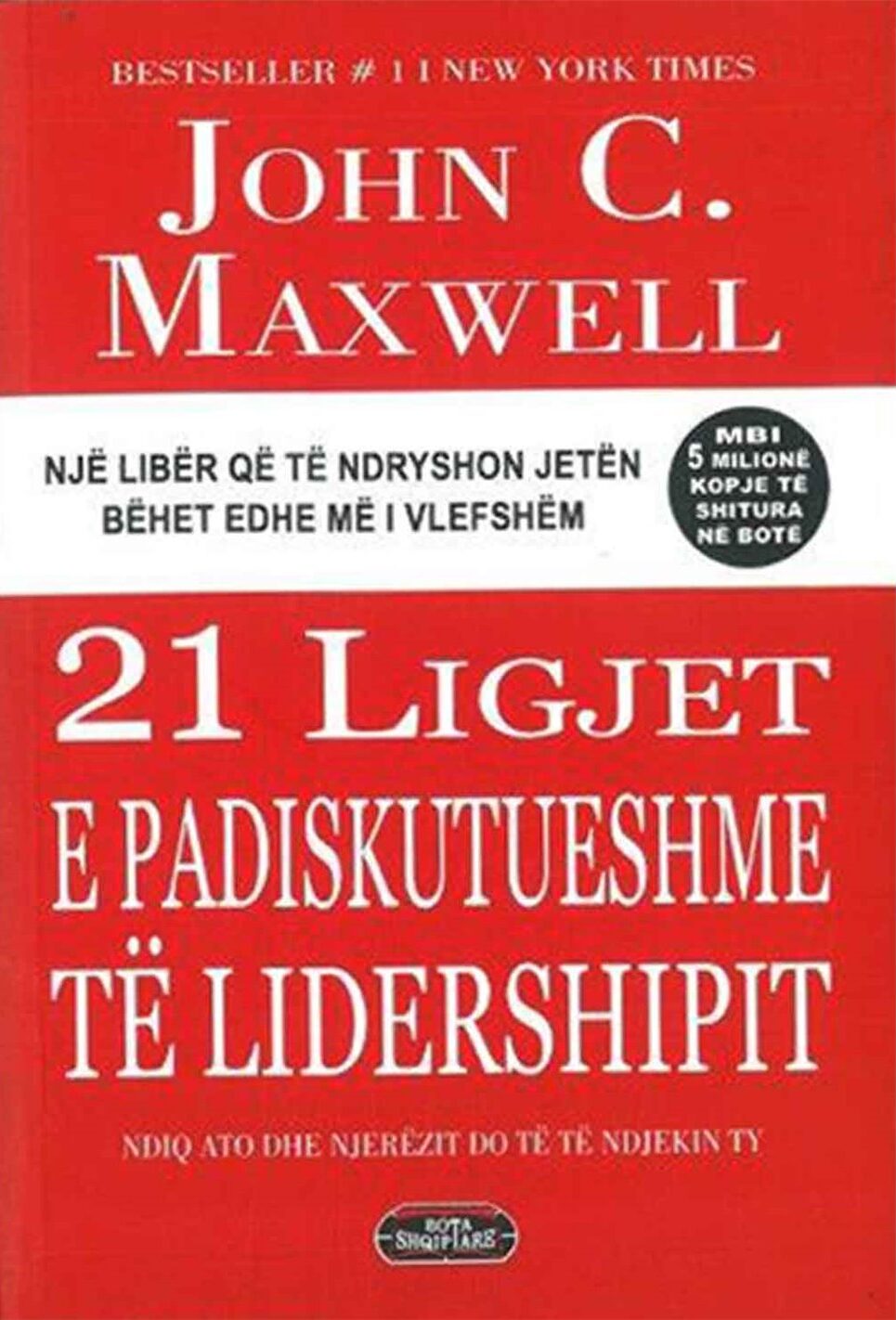 21 ligjet e padiskutueshme të lidershipit