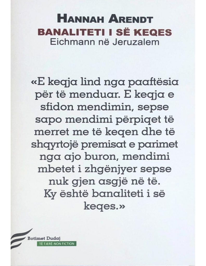 Banaliteti i së keqes