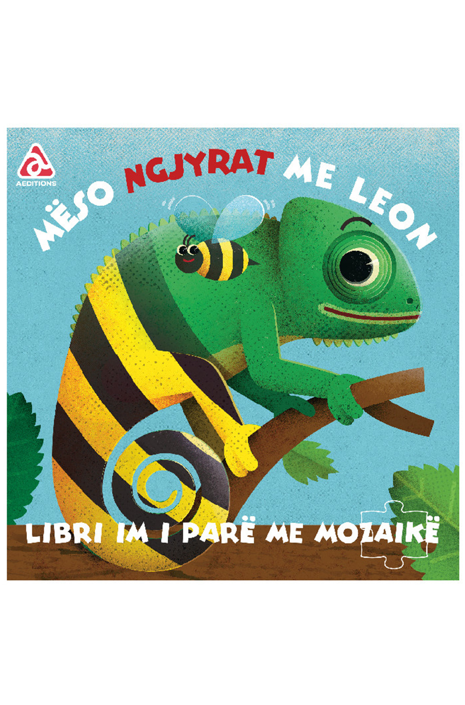 Libri im i parë me mozaikë: Mëso ngjyrat me Leon