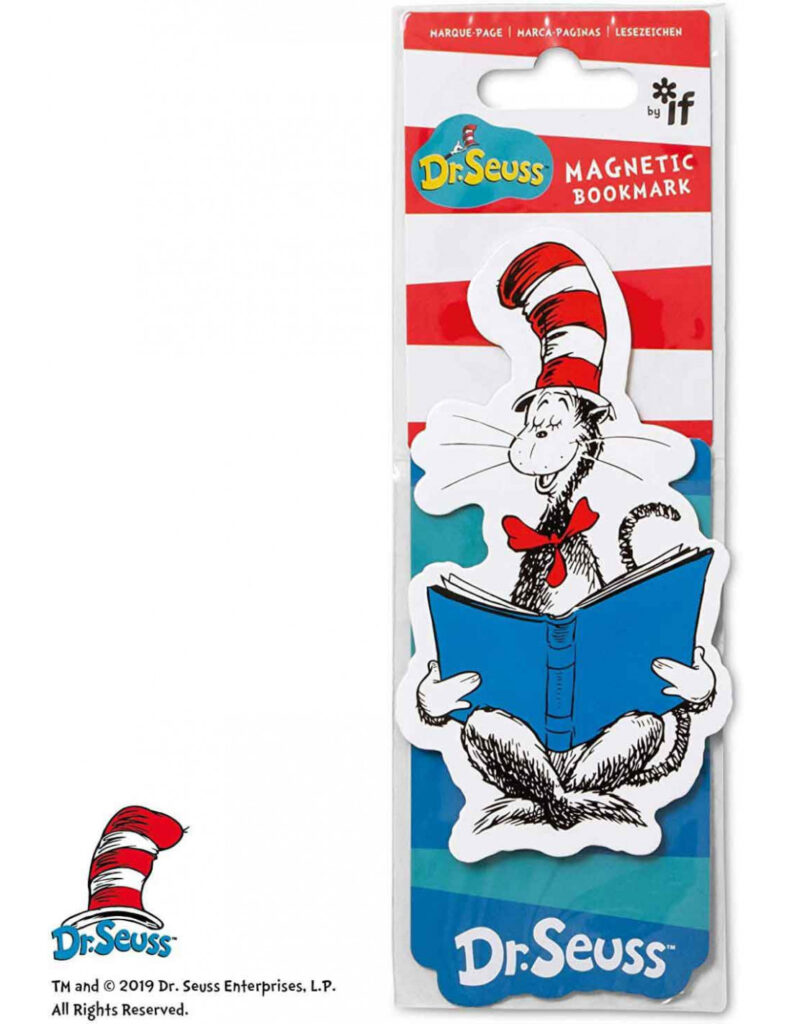 Dr. Seuss Magnetic Bookmarks Cat In The Hat