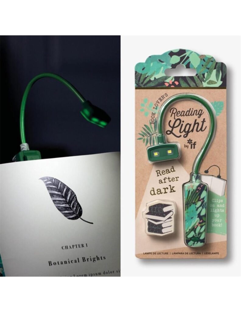 Book Lovers Reading Light Botanik