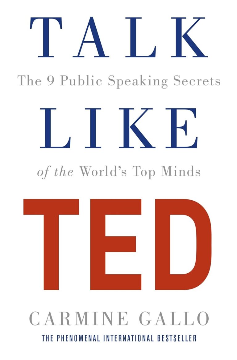Talk like ted
