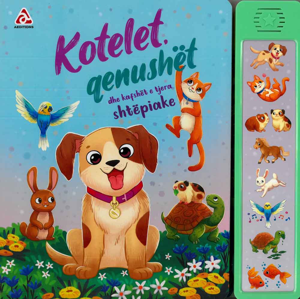 Libra me 8 melodi: Kotelet qenushët dhe kafshët e tjera shtëpiake