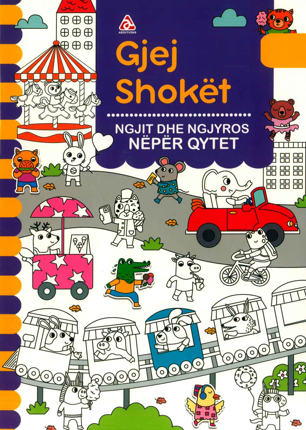 Gjej shokët: Ngjit dhe ngjyros nëpër qytete