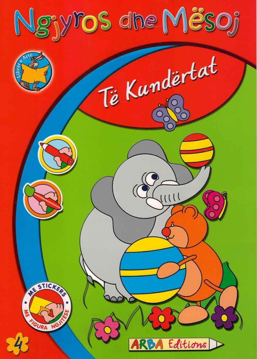 Ngjyros dhe mësoj: Të kundërtat
