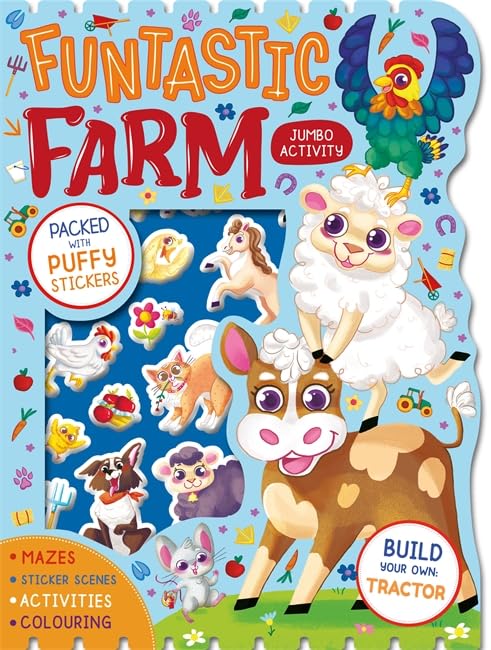 Funtastic Farm Jumbo Activity Paperback