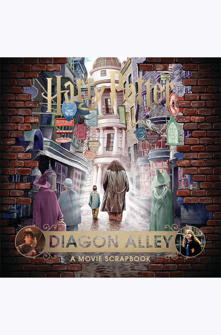 Harry Potter - Diagon Alley: A Movie Scrapbook (Hardcover)