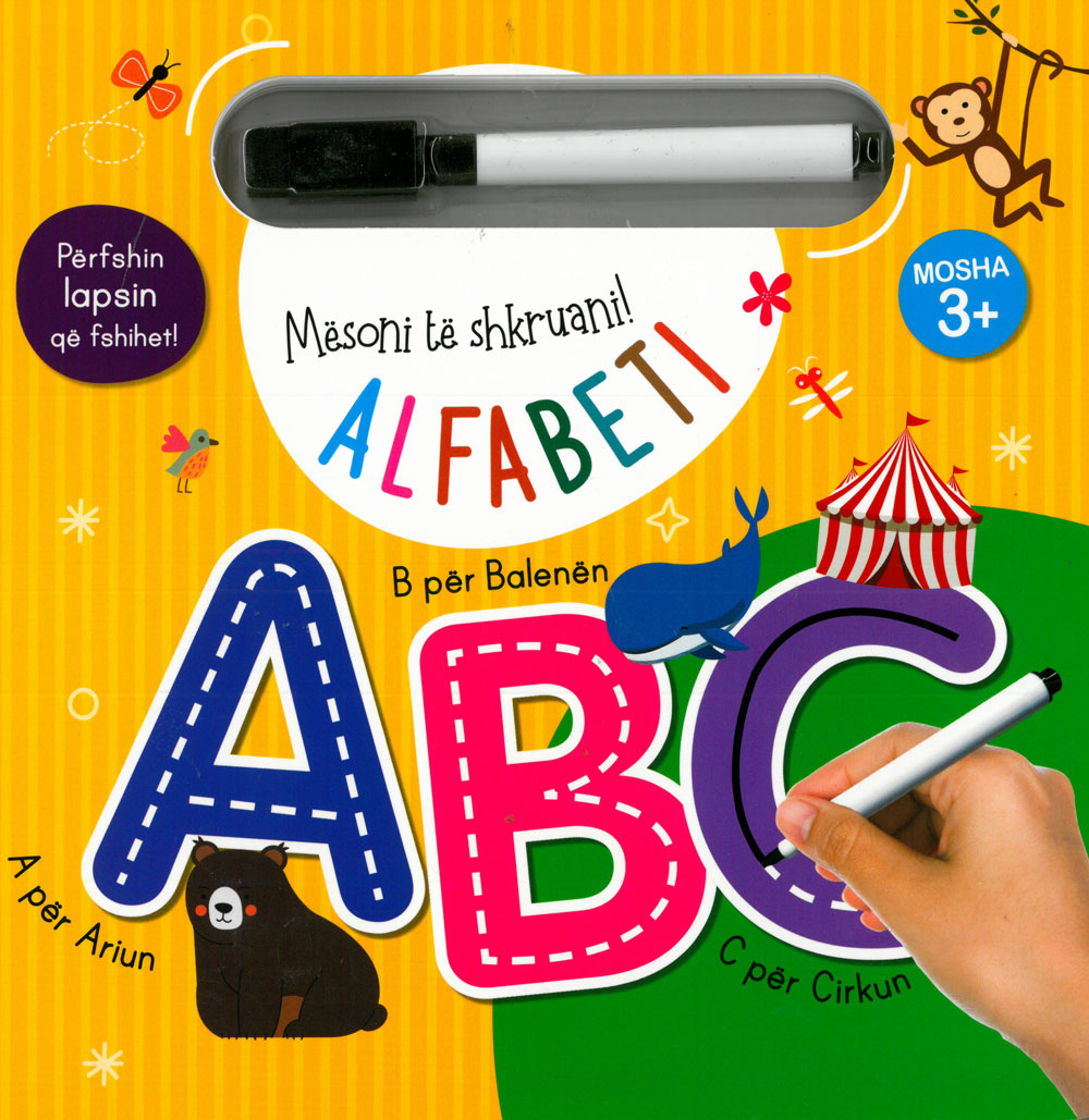 Mësoni të shkruani: Alfabeti