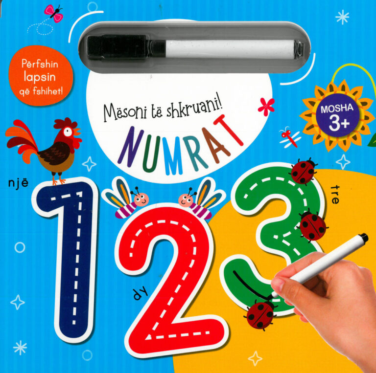 Mësoni të shkruani: Numrat