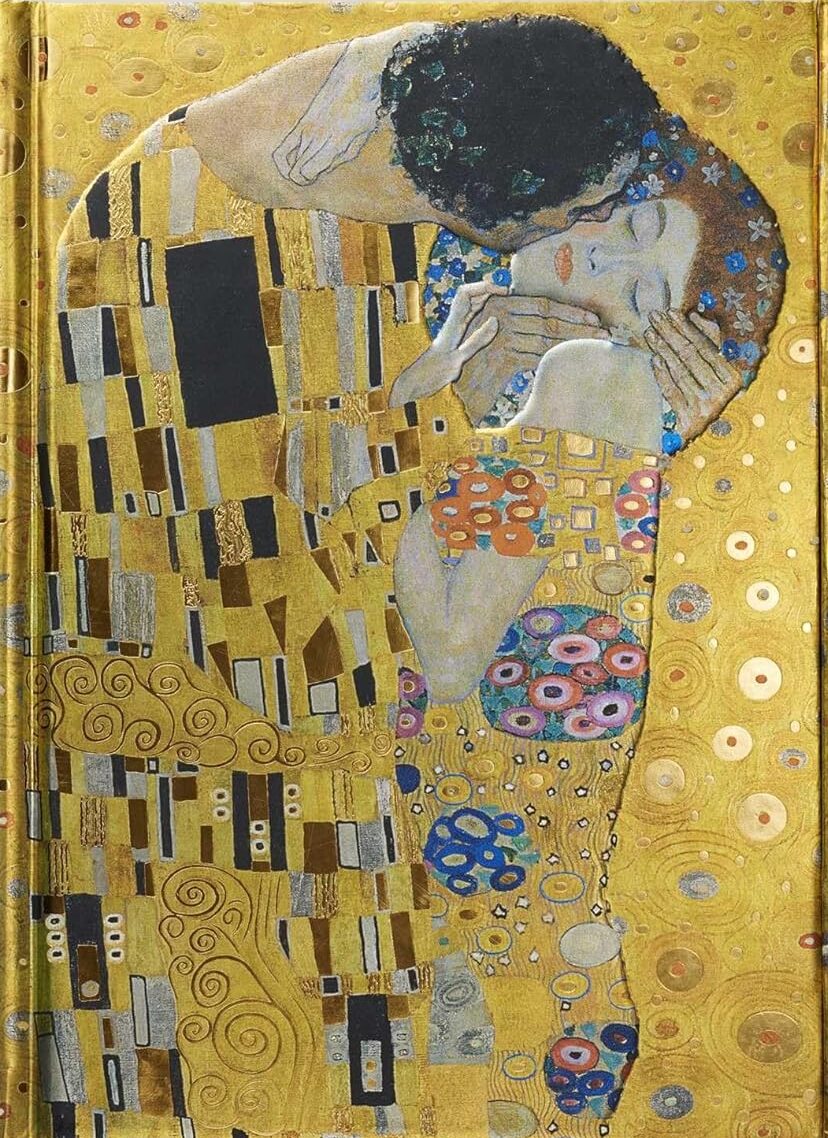 Gustav Klimt: The Kiss (Foiled Journal)