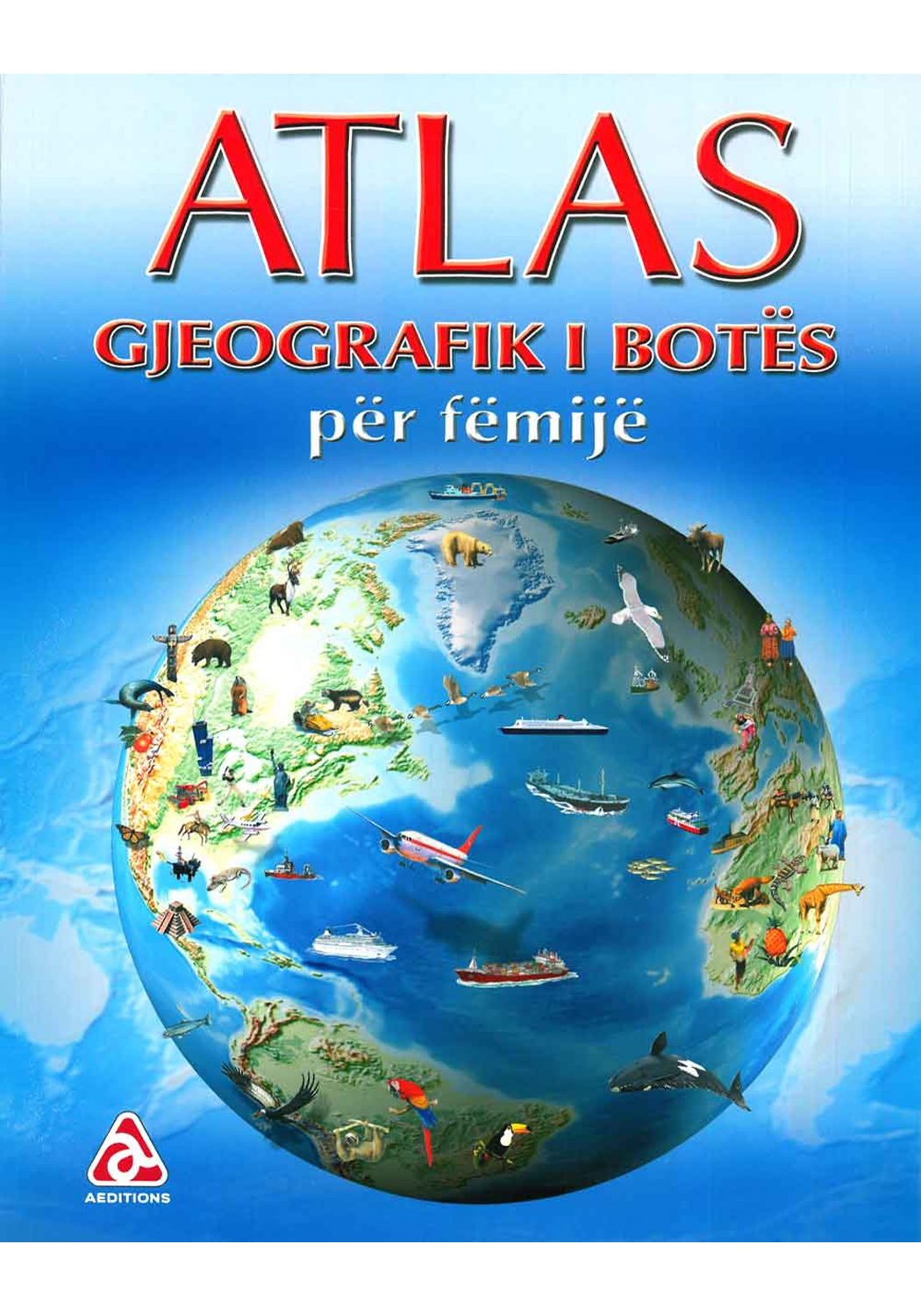Atlas gjeografik i botës për fëmijë