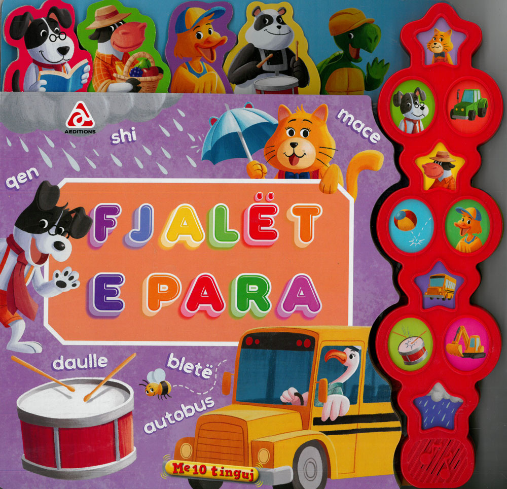 Libra me 10 tinguj: Fjalët e para