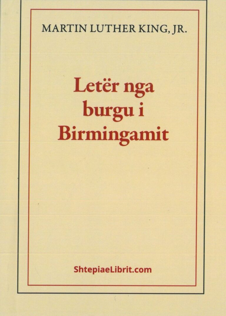 Letër nga burgu i Birmingamit