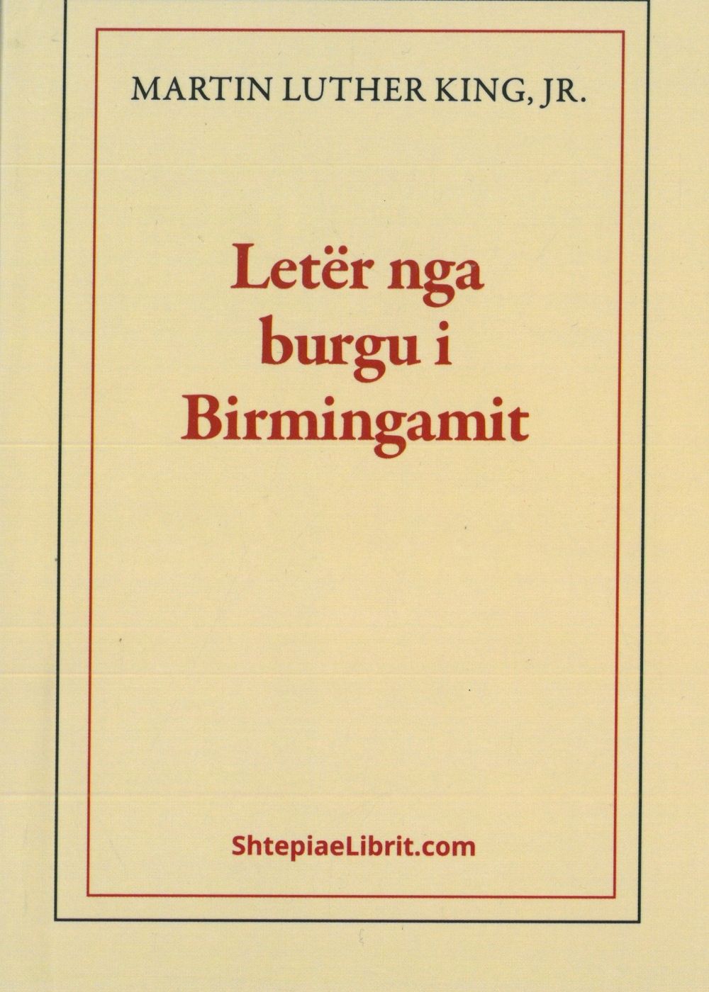 Letër nga burgu i Birmingamit