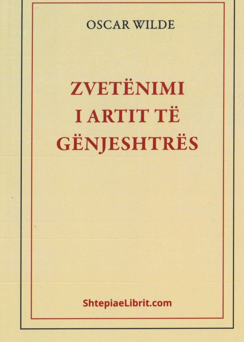 Zvetënimi i artit të gënjeshtrës