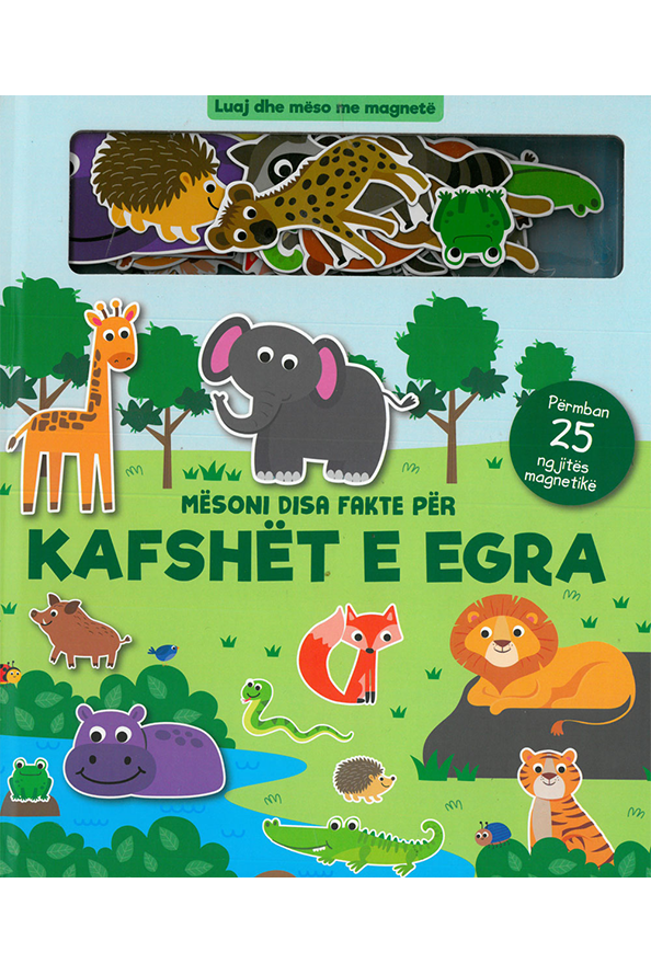 Luaj dhe mëso me magnete: Mësoni disa fakte për kafshët e egra