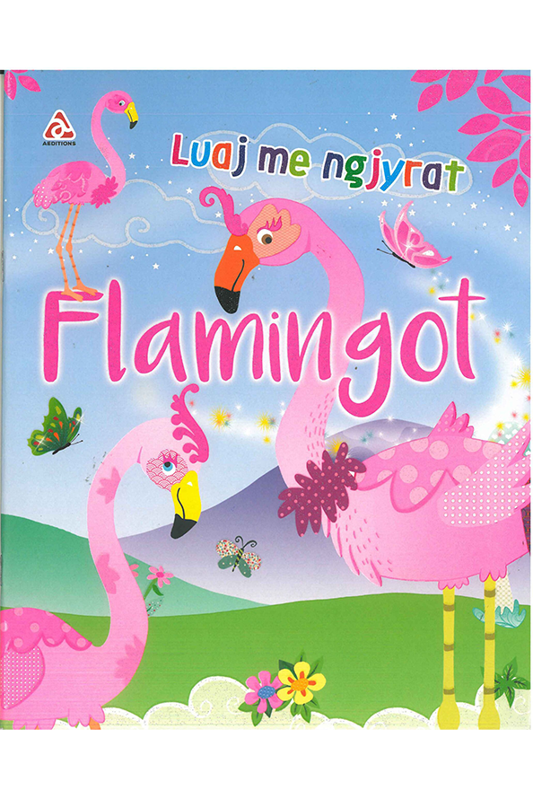 Luaj me ngjyrat Flamingot (rozë)