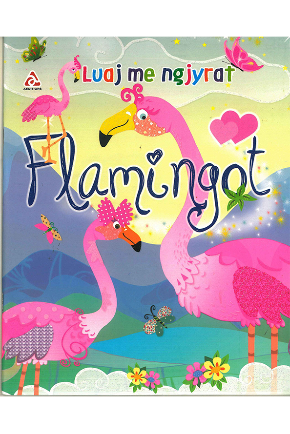 Luaj me ngjyrat: Flamingot (blu)