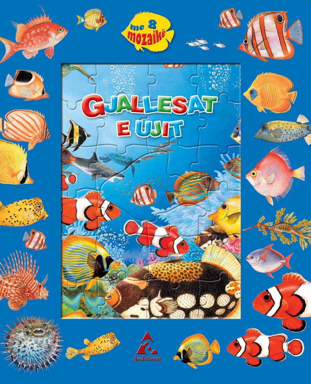 Gjallesat e ujit me 8 mozaikë