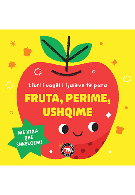 Libri i vogël i fjalëve të para: Fruta, perime, ushqime