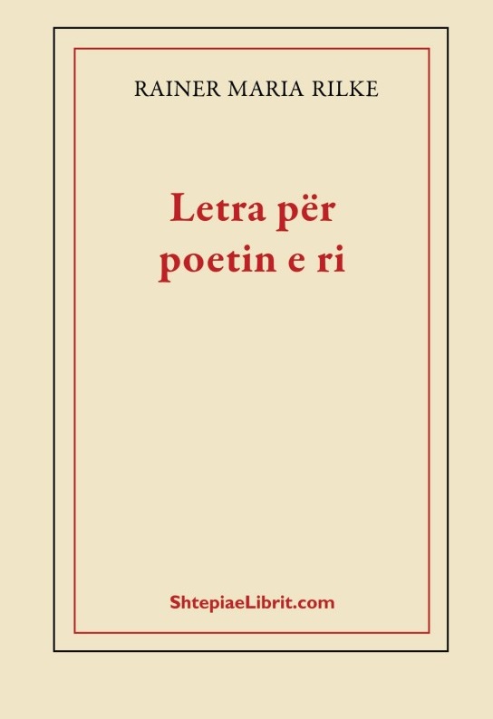 Letra për poetin e ri